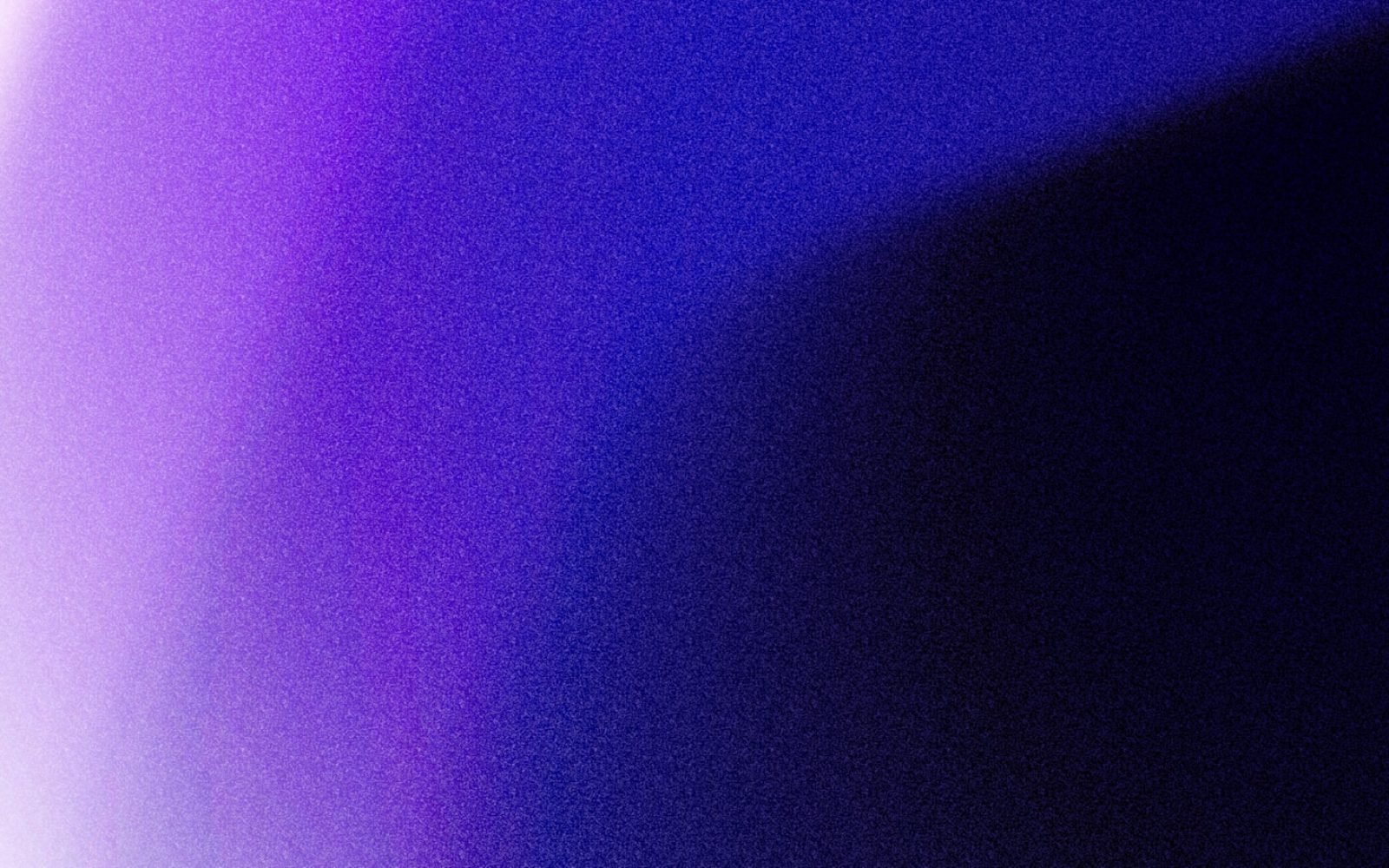 Degradado suave en violeta y azul sobre fondo oscuro